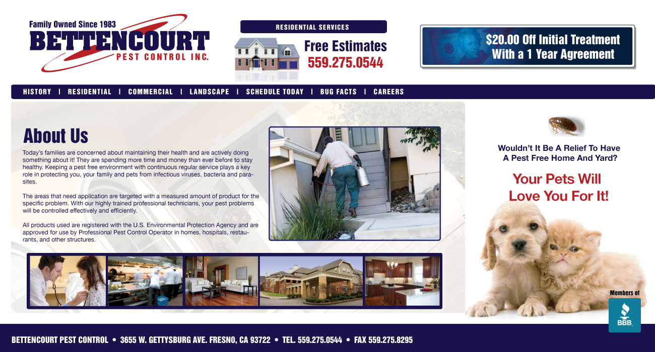 Bettencourt Pest ControlAbout Us