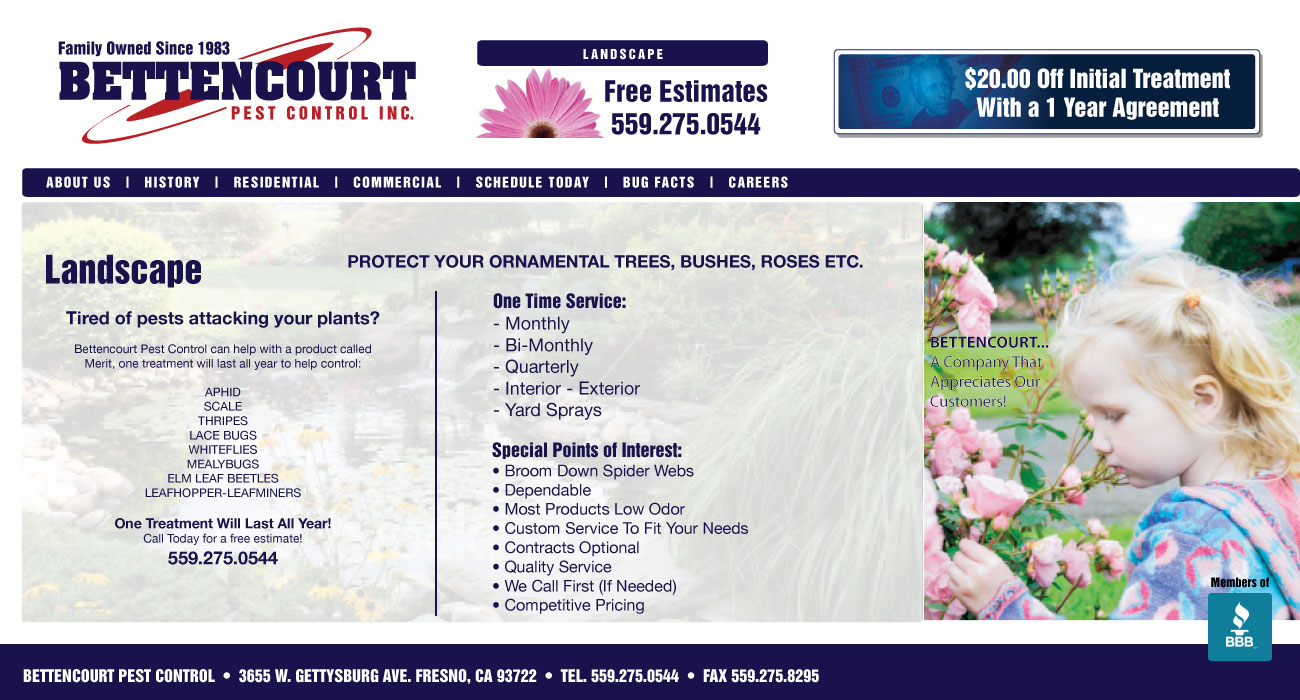 Bettencourt Pest ControlLandscape